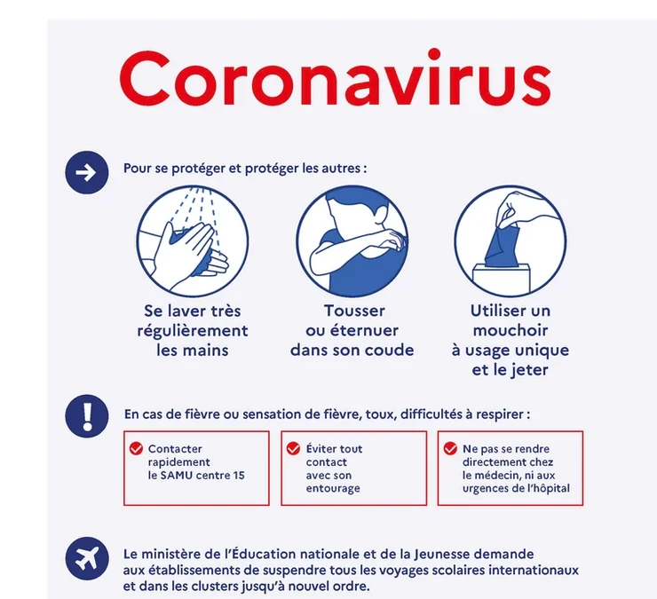 Coronavirus – Centre fermé