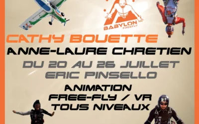 Animation Freefly et VR du 20 au 26 juillet